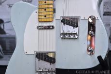 Fender Custom Shop ~Custom Collection~ 1955 Telecaster Journeyman Relic -Super Aged Sonic Blue-_7