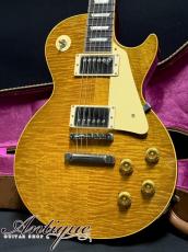 Gibson Custom Shop True Historic 1959 Les Paul Standard 2016 Vintage Lemon Burst 3.73kg EX+++ “Hand Selected Killer Wood"_2