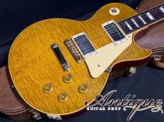 Gibson Custom Shop True Historic 1959 Les Paul Standard 2016 Vintage Lemon Burst 3.73kg EX+++ “Hand Selected Killer Wood"_4