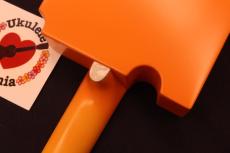 Cheezy Custom Solid Mahogany Orange "Cheese" Concert #5649_4