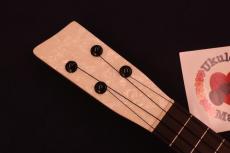 Cheezy Custom Solid Mahogany Orange "Cheese" Concert #5649_6