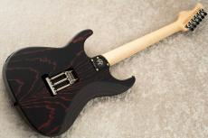 Red House Seeker S 24F SSH w/Selected Flame Maple -Openpore Black / Red Grain-_7
