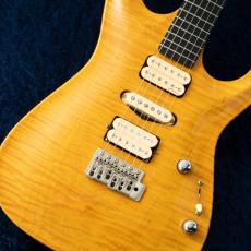Marchione Set Neck Carved Top 1P Figured Maple Top -Amber-