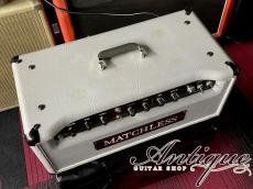 Matchless HC-30 Sampson Garage Era Early 1992 Gray /Old Paper Label & L-Serial #76 Owned by Pro Guitarist & Matchless Collector "G.O.A.T. Sound"_5