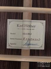 Hofner カール・ヘフナー Classical Master Series HM89-0 松・ローズウッド 【日本総本店2F 在庫品】_4