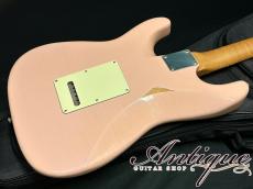 Suhr Custom Order Classic S Antique 2014 Shell Pink Light Aged w/Roasted Maple Neck & Dark Rosewood FB EX+++ 3.41kg "Mateus Asato"_5