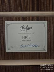 Hofner カール・ヘフナー Classic Series HF18 松単板・ジリコテ【日本総本店2F 在庫品】_4