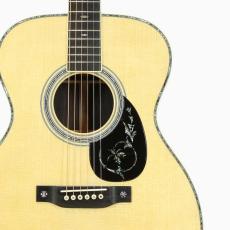 Martin Custom Shop CTM OM-41 Floral pickguard inlay "Premium Italian Alpine & Premium Indian Rosewood"_6