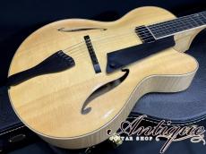 Benedetto Guitars 16-B Custom 2013年製 European Spruce & Figured Maple w/Burl Headstock EX+++ "One-Off Special Spec"_4