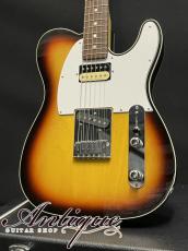 ESP Ron Wood Signature Telecaster Custom 2015 3Tone Sunburst /Dark Rosewood w/Duncan PU “Mint Condition”_2