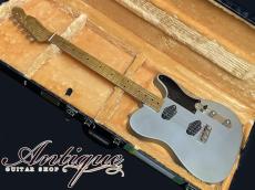 Jimmy Wallace Guitars JW Double-Barrel T 2019 Inca Silver Aged /Basswood w/Roasted Flame Maple Neck 3.09kg “Monster Sound”