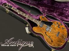 Gibson ES-150D 1973 Walnut /Full-Depth Round Double Cutaway w/Stickered Numbered PAF Virgin Solder & Full-Original except Knob EX++ "Amazing Tone"
