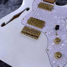 XOTiC XTC-3 Thinline White Pearl Light Aged w/5A Roasted Flame Maple Neck【サウンドメッセ2025 出展モデル】_3