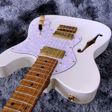 XOTiC XTC-3 Thinline White Pearl Light Aged w/5A Roasted Flame Maple Neck【サウンドメッセ2025 出展モデル】_9