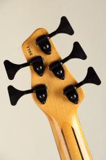 Rob Allen Deep 5 Figured Koa Fretless 35" Scale 2013_8