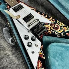 Epiphone Inspired by Gibson Custom Shop Jimi Hendrix "Love Drops" Flying V Left Hand_4