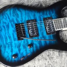 Jackson JS Series Dinky JS20 DKQ 2PT Transparent Blue Burst_9