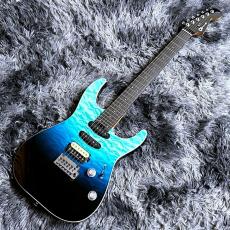 Charvel Pro-Mod Plus Dinky DK24 HSS 2PT EB QM / Blue Curacao 【展示入替特価】_2