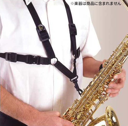 BG S40SH BK AS・TS用サックスストラップ
