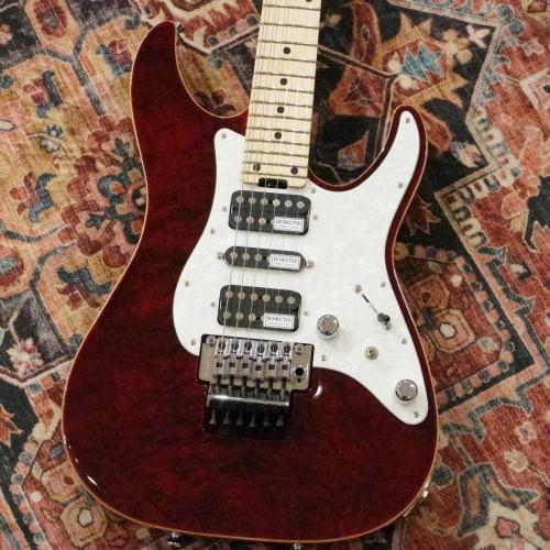 SCHECTER JAPAN SD-2-24-AL RED (See-thru Red) / Maple【特価】 【2025年製】