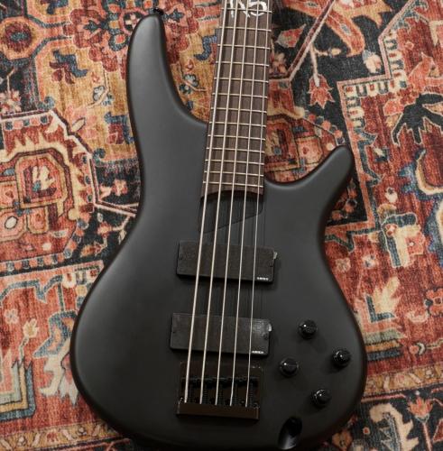 Ibanez K5 Fieldy KORN Signature / BKF (Black Flat)【特価】 【5弦ベース】