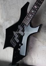B.C.Rich USA Warlock Widow 4-string Bass / Black _3