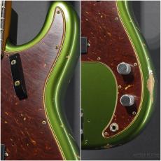 Fender Custom Shop Bass Planet Spec 1960 Precision Bass Relic w/Roasted Neck -Aged Cadillac Green-【3.81kg】_4
