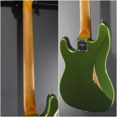 Fender Custom Shop Bass Planet Spec 1960 Precision Bass Relic w/Roasted Neck -Aged Cadillac Green-【3.81kg】_6