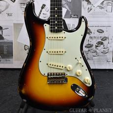 Fender Custom Shop ~Custom Collection~ 1963 Stratocaster Relic -3 Color Sunburst- 2015USED!!