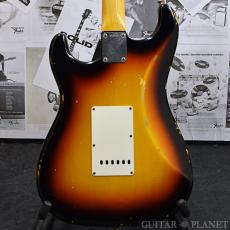 Fender Custom Shop ~Custom Collection~ 1963 Stratocaster Relic -3 Color Sunburst- 2015USED!!_4