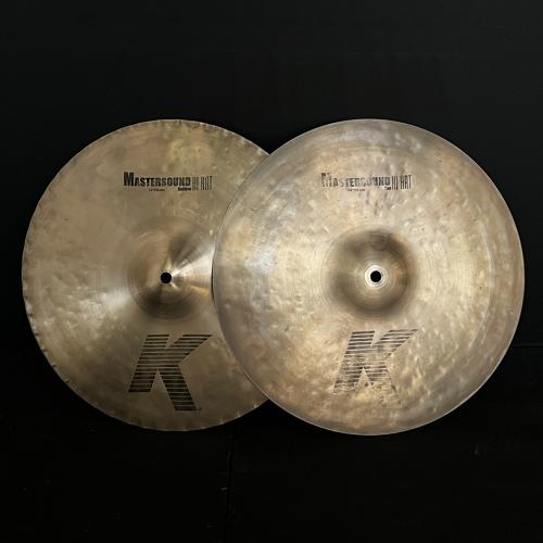 Zildjian K Mastersound Hihat 14" Pair 2003年製