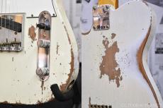 Fender Custom Shop Guitar Planet Exclusive 1961 Telecaster Heavy Relic -Aged Olympic White-_9