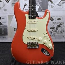 Fender Custom Shop Guitar Planet Exclusive 1963 Stratocaster Relic -Aged Fiesta Red-
