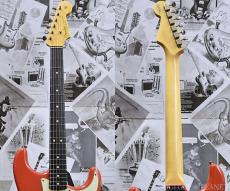 Fender Custom Shop Guitar Planet Exclusive 1963 Stratocaster Relic -Aged Fiesta Red-_6