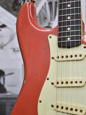 Fender Custom Shop Guitar Planet Exclusive 1963 Stratocaster Relic -Aged Fiesta Red-_8