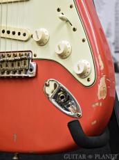 Fender Custom Shop Guitar Planet Exclusive 1963 Stratocaster Relic -Aged Fiesta Red-_9