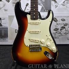 Fender Custom Shop Guitar Planet Exclusive 1963 Stratocaster Relic -Wide Black 2 Color Sunburst-