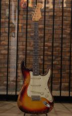 Nacho Guitars Early 60s Contour Body #44093 Super Heavy Aging Sunburst Medium C Neck_2