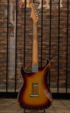 Nacho Guitars Early 60s Contour Body #44093 Super Heavy Aging Sunburst Medium C Neck_4