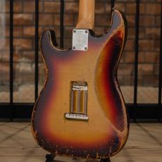 Nacho Guitars Early 60s Contour Body #44093 Super Heavy Aging Sunburst Medium C Neck_6