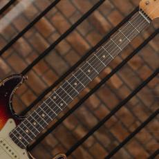Nacho Guitars Early 60s Contour Body #44093 Super Heavy Aging Sunburst Medium C Neck_7