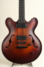 Victor Baker Guitars Model 35 Chambered Semi-hollow Brown smoke stain