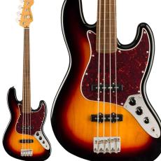 Squier Classic Vibe ’60s Jazz Bass Fretless Laurel Fingerboard 3-Color エレキベース ジャズベース