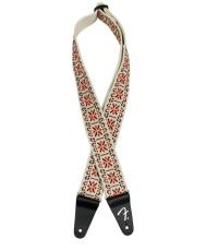 Fender Pasadena Woven Straps Lattice Orange【ストラップ】