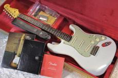 Fender Custom Shop 1960 Stratocaster Journeyman Relic Aged Olympic White #CZ576725【3.62kg】
