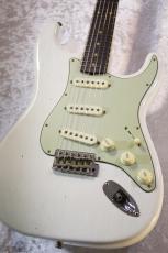 Fender Custom Shop 1960 Stratocaster Journeyman Relic Aged Olympic White #CZ576725【3.62kg】_6