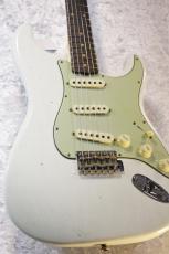 Fender Custom Shop 1960 Stratocaster Journeyman Relic Aged Olympic White #CZ576725【3.62kg】_7
