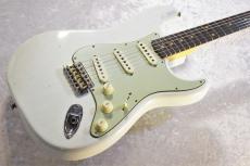 Fender Custom Shop 1960 Stratocaster Journeyman Relic Aged Olympic White #CZ576725【3.62kg】_8