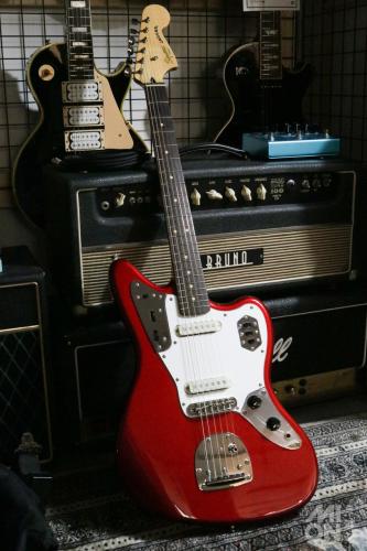 Squier Vintage Modified Jaguar RW Candy Apple Red 2017