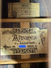 Alvarez Yairi by Kazuo Yairi DY-45 Jacaranda 1973年製_16